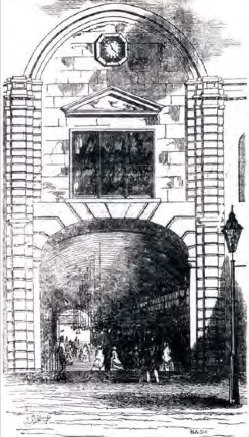 Queens Arcade, Melbourne, Illustrated Melbourne Post, 29 October 1853, p4.